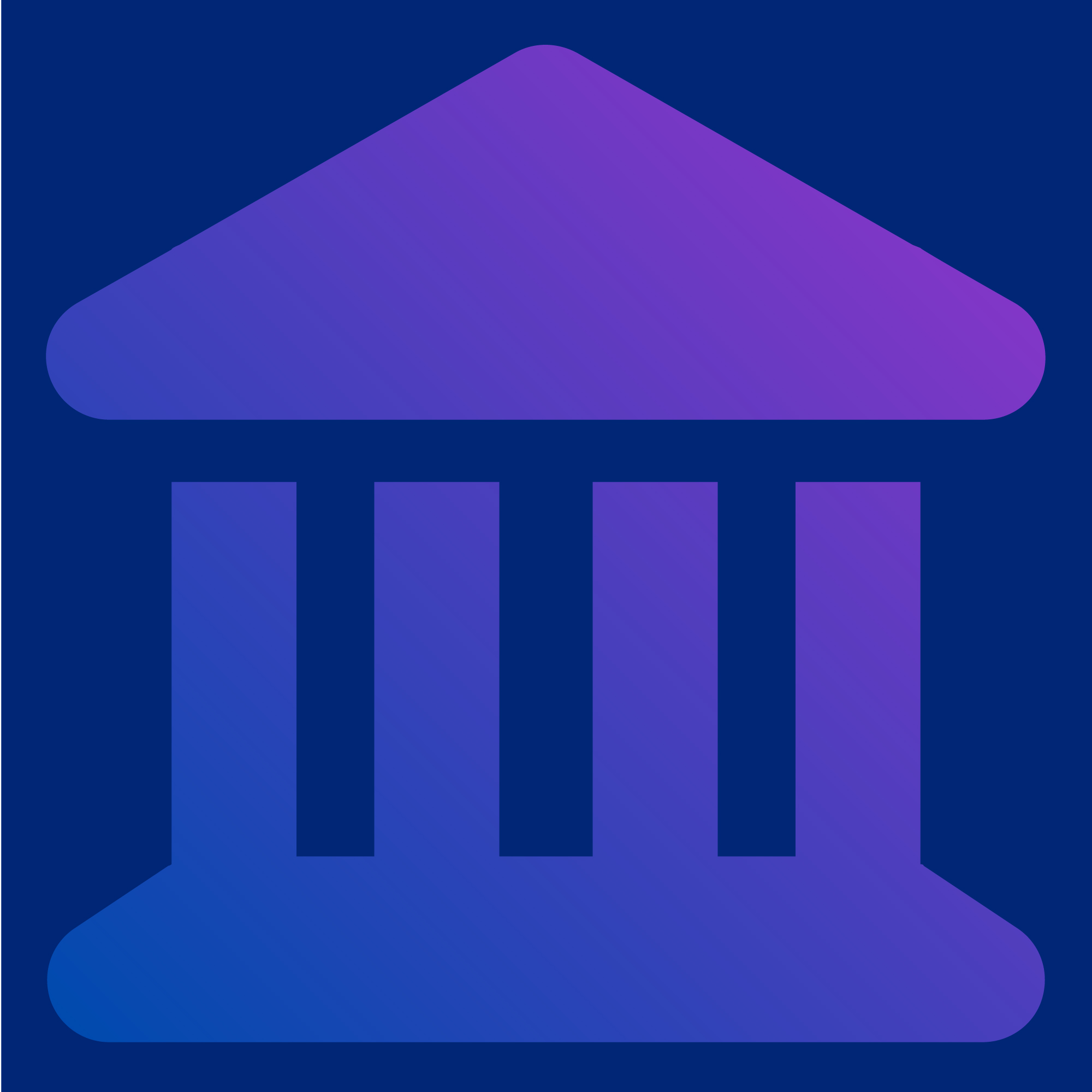 A simple two-dimensional illustration of a Greek or Roman style civic building.